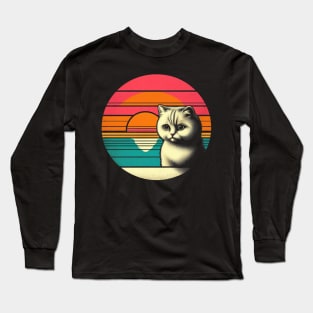 Cute retro Ragdoll Long Sleeve T-Shirt